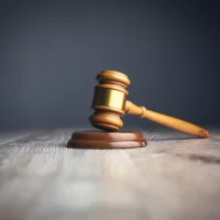 judge gavel on the table